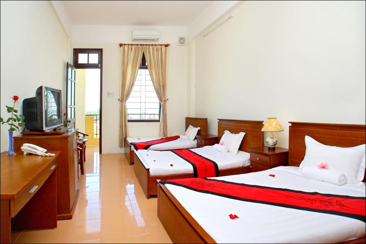 Cua Dai Beach Hotel View Beach & River An Luong Esterno foto