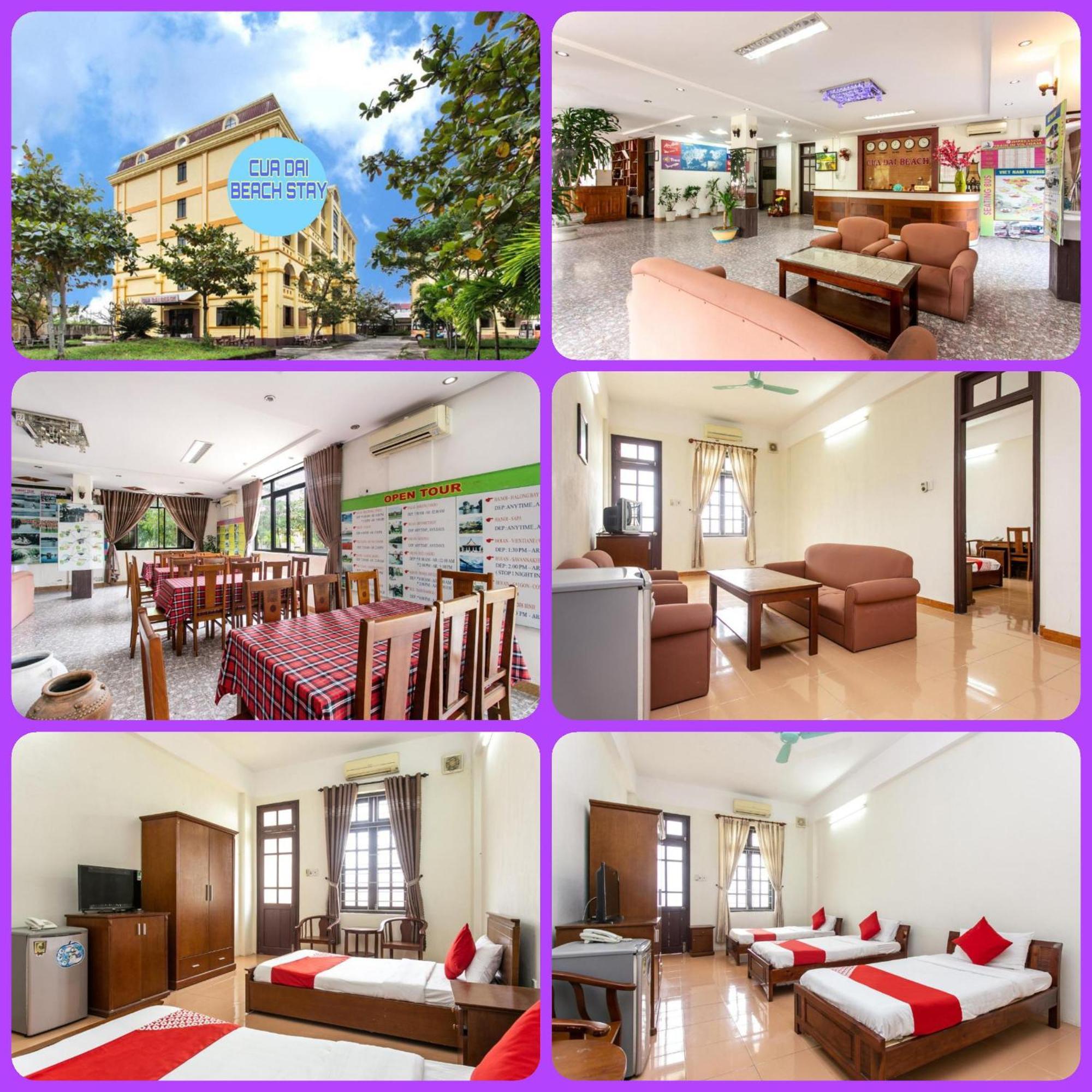 Cua Dai Beach Hotel View Beach & River An Luong Esterno foto