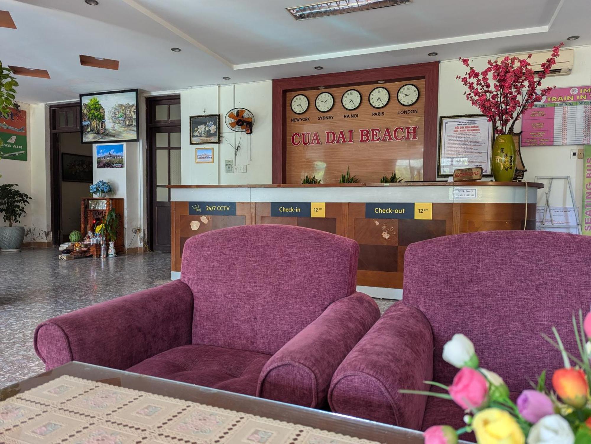 Cua Dai Beach Hotel View Beach & River An Luong Esterno foto